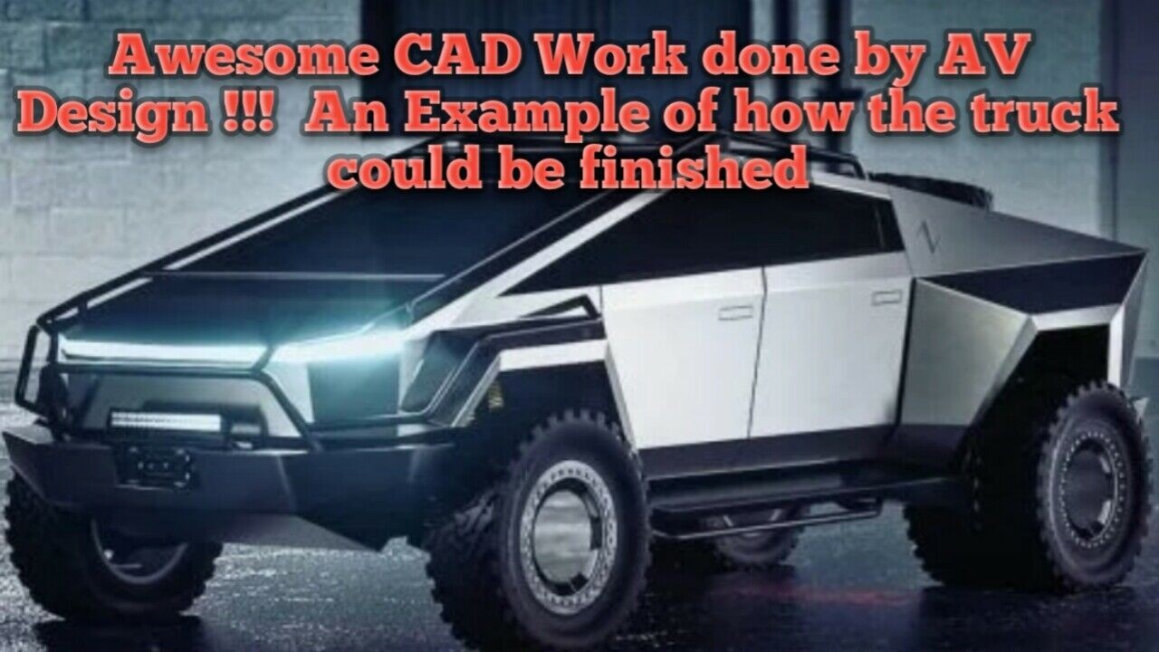 Build Your Own Tesla Cybertruck, Some Assembly Required