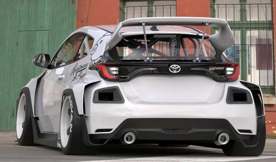 A hot hatch with a rally car DNA! Modified Toyota GR Yaris in