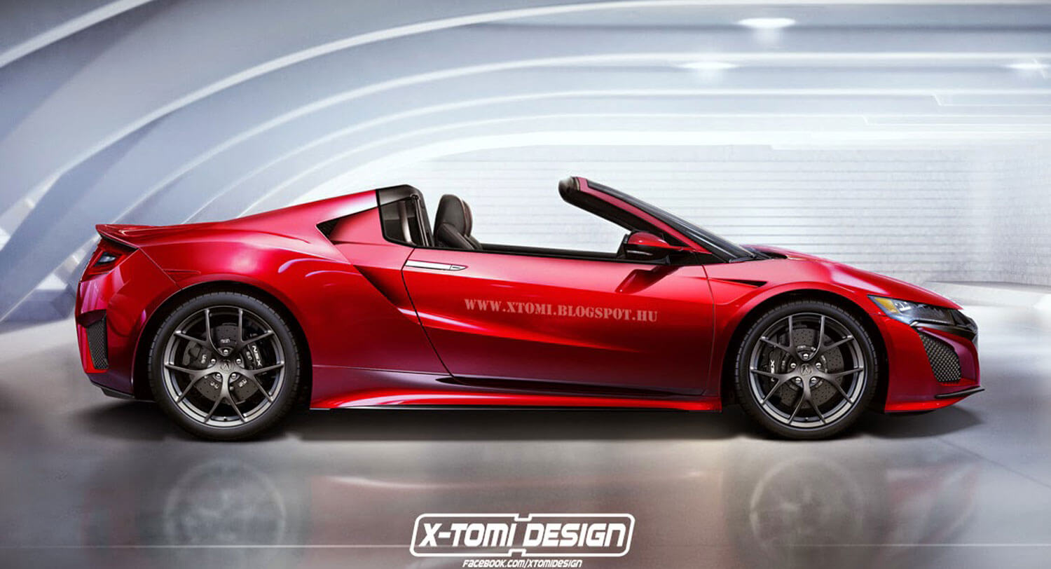 Acura Honda Nsx Getting Type R And Spider Versions Next Year Carscoops