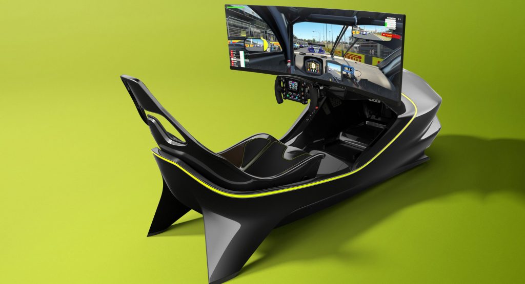  The Aston Martin AMR-C01 Is A Super-Posh $74,000 Racing Simulator For Your Living Room