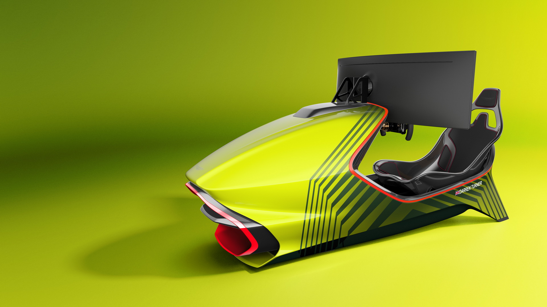 The Aston Martin AMR-C01 Is A Super-Posh $74,000 Racing Simulator For Your Living Room