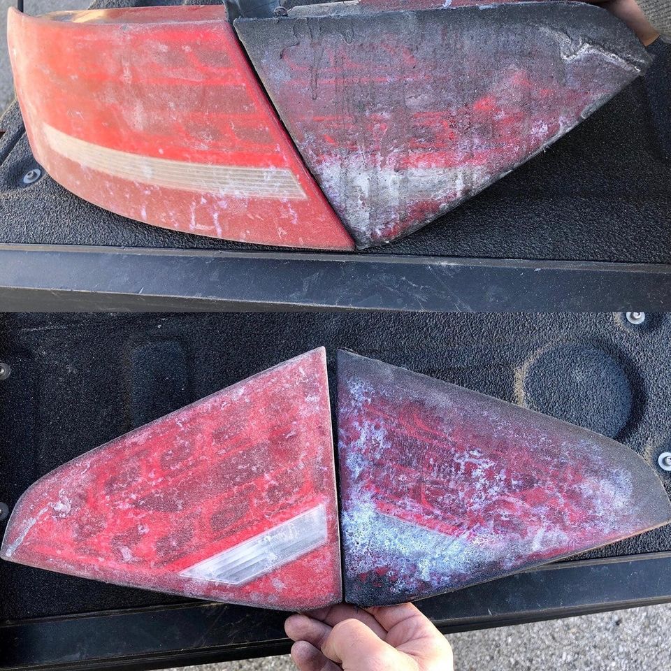 Oh, The Horror! Audi A5 Coupe Was Plasti-Dipped And Then Covered In Paint Stripper