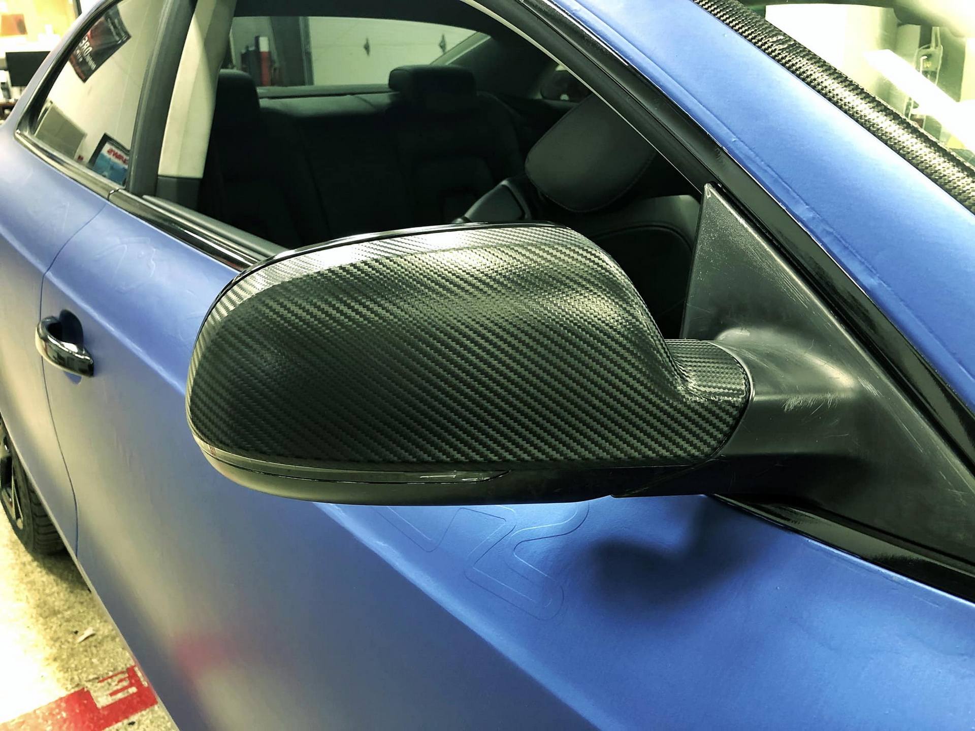 Oh, The Horror! Audi A5 Coupe Was Plasti-Dipped And Then Covered In Paint Stripper