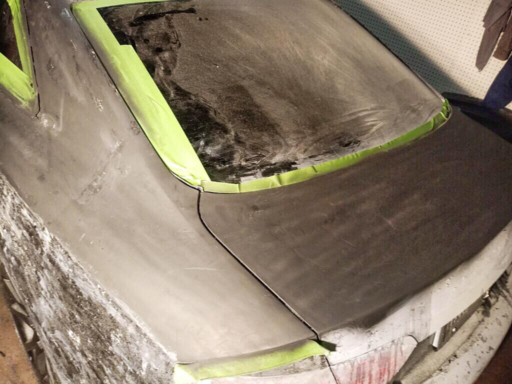 Oh, The Horror! Audi A5 Coupe Was Plasti-Dipped And Then Covered In Paint Stripper