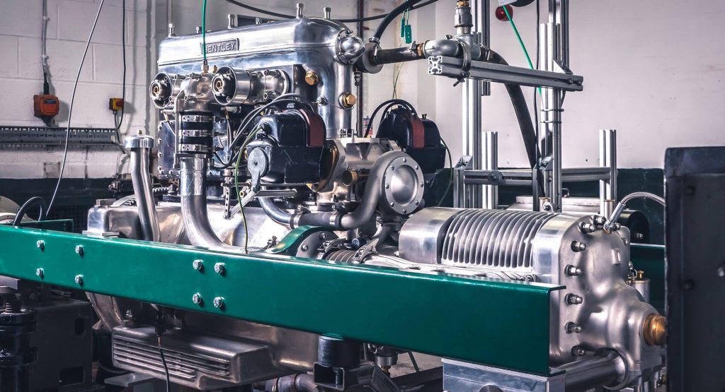  New Bentley Blower Engine Comes To Life In Crewe On Specially-Built Testbed