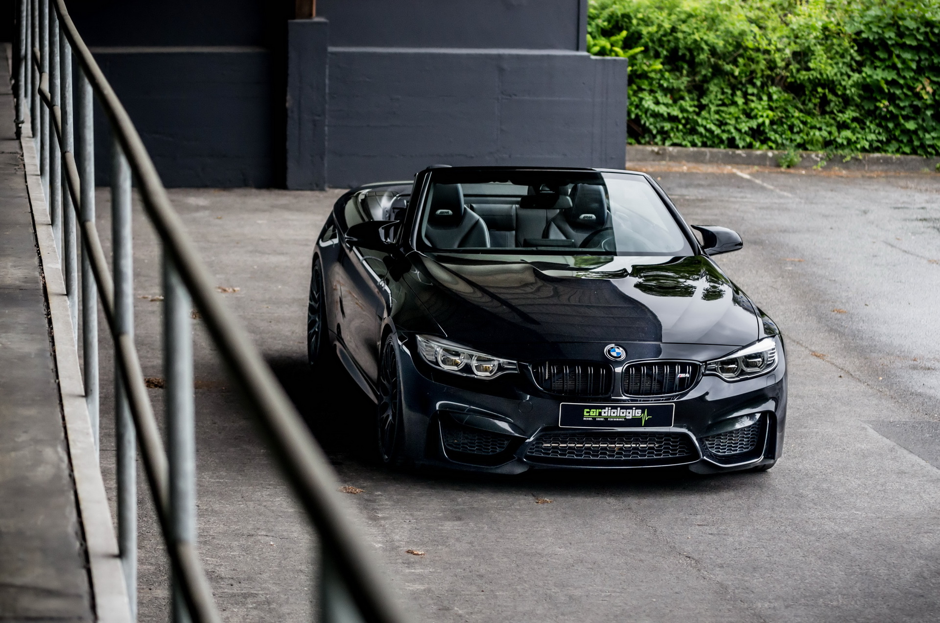 513 HP Black On Black BMW M4 Cabrio Looks Menacing