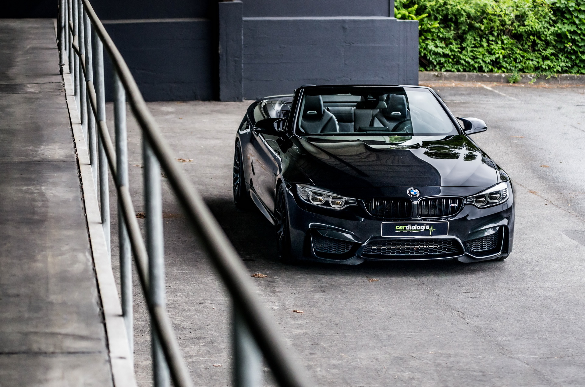513 HP Black On Black BMW M4 Cabrio Looks Menacing