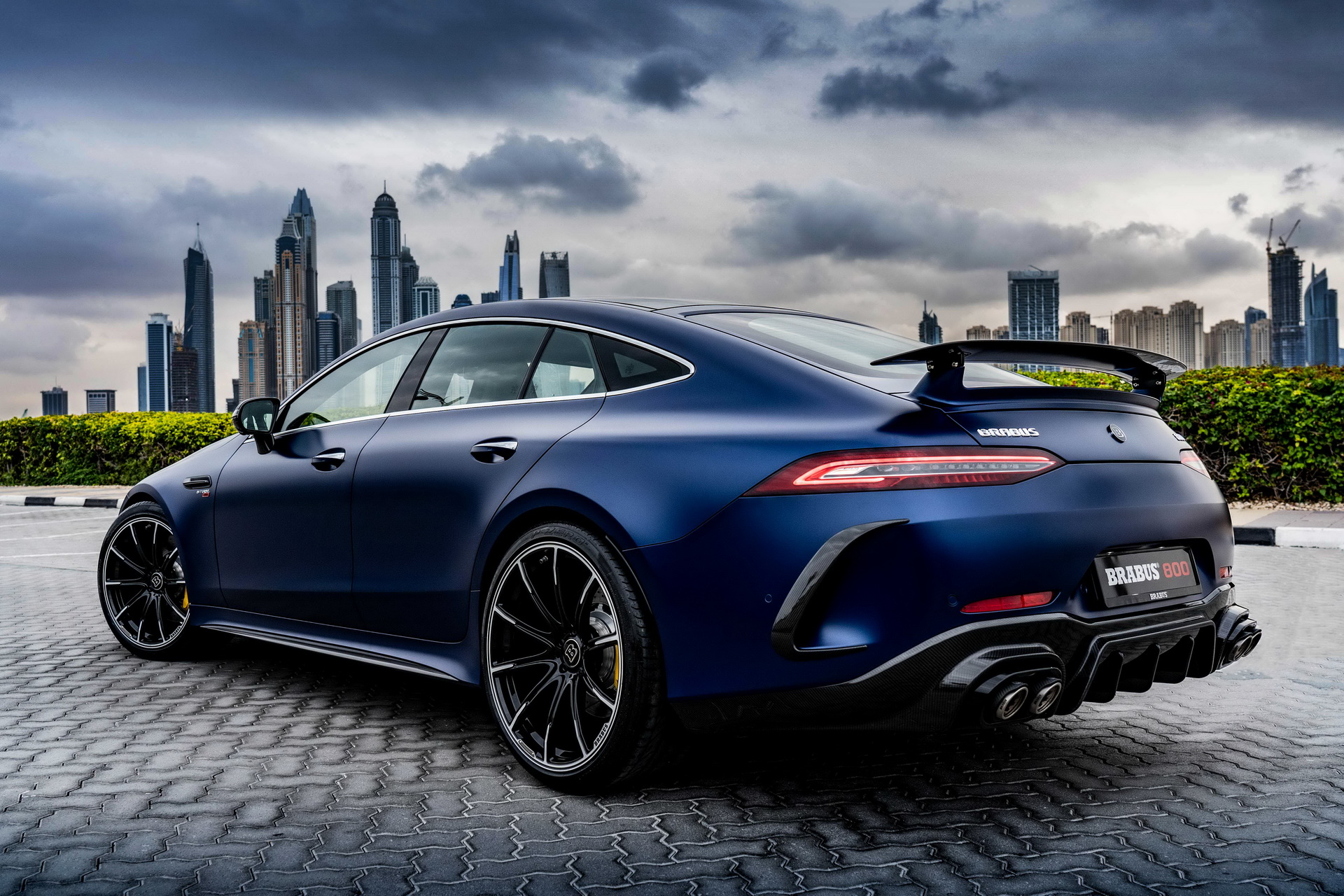 Is The Brabus 800 Mercedes Amg Gt 63 S The Most Badass 4 Door On The Market Carscoops