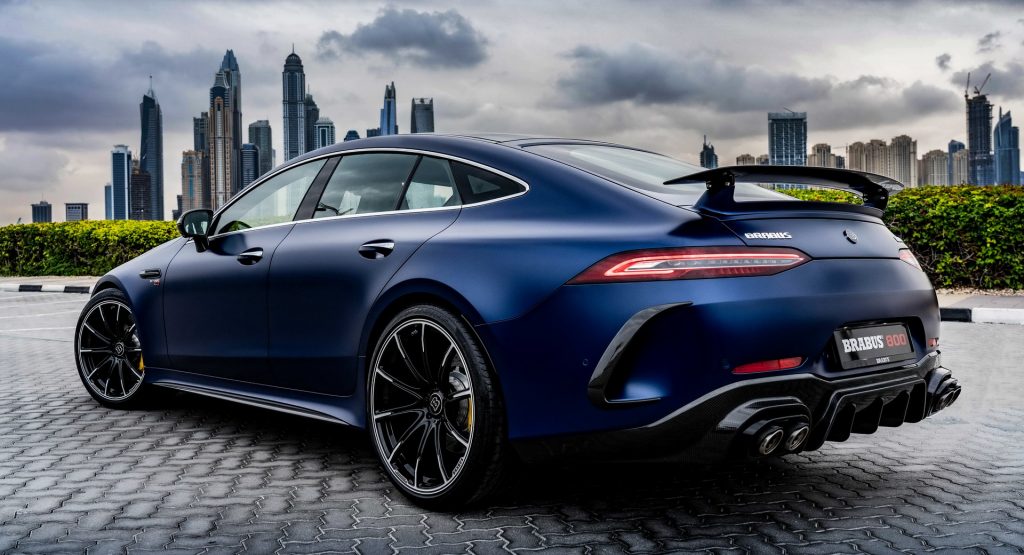 Is The Brabus 800 Mercedes Amg Gt 63 S The Most Badass 4 Door On The Market Carscoops