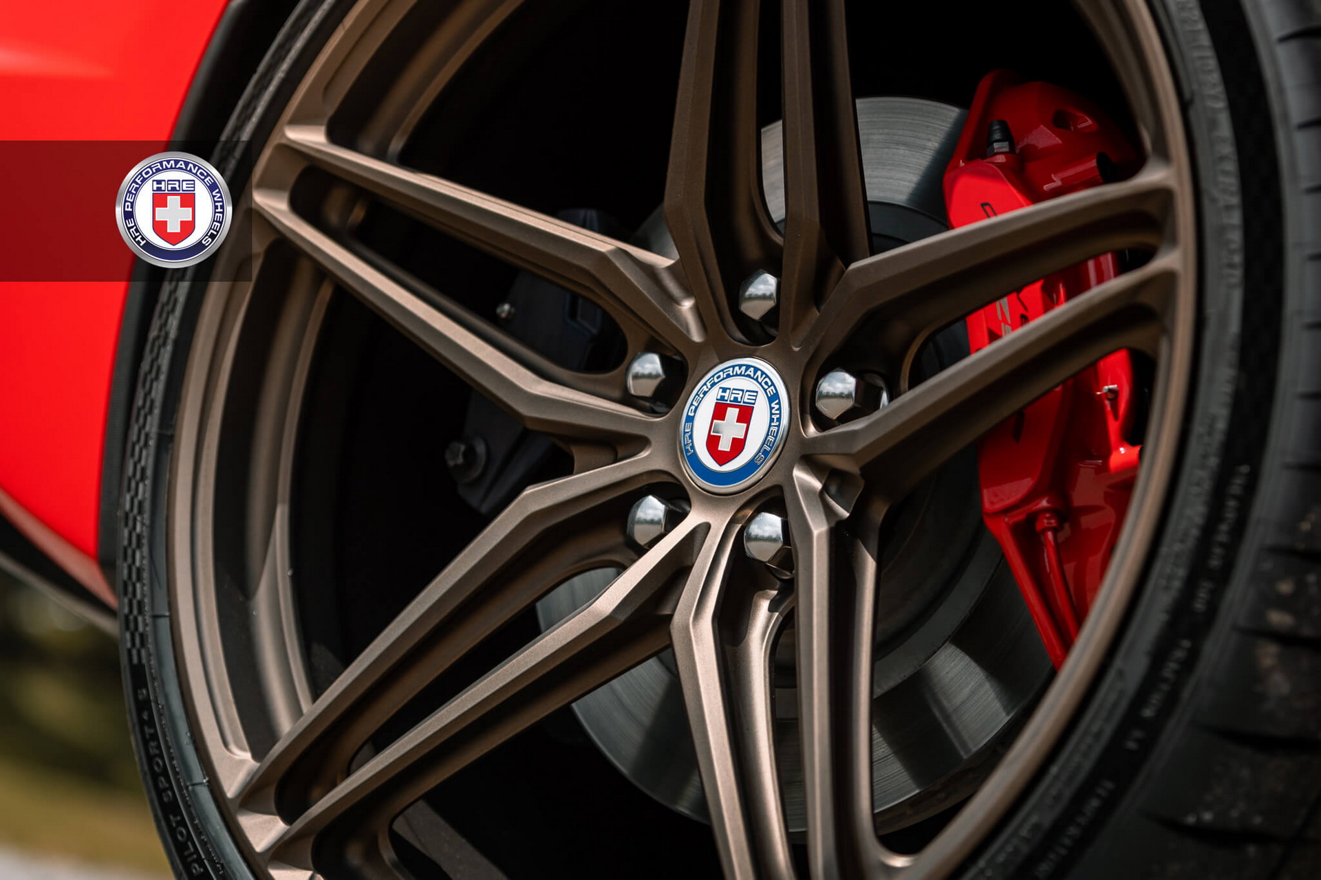 Do These Satin Bronze Wheels Suit A Torch Red C8 Corvette?