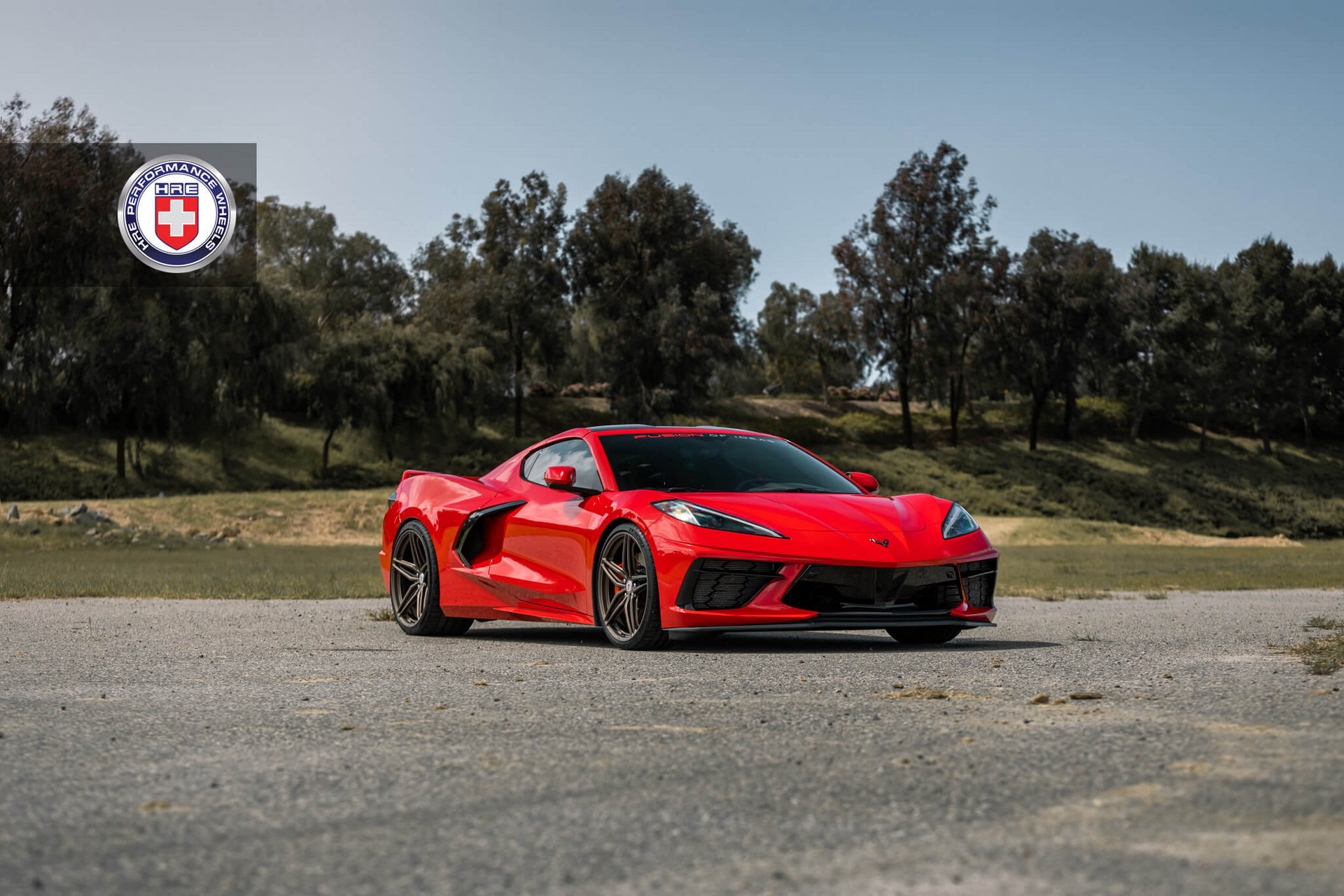 Do These Satin Bronze Wheels Suit A Torch Red C8 Corvette?