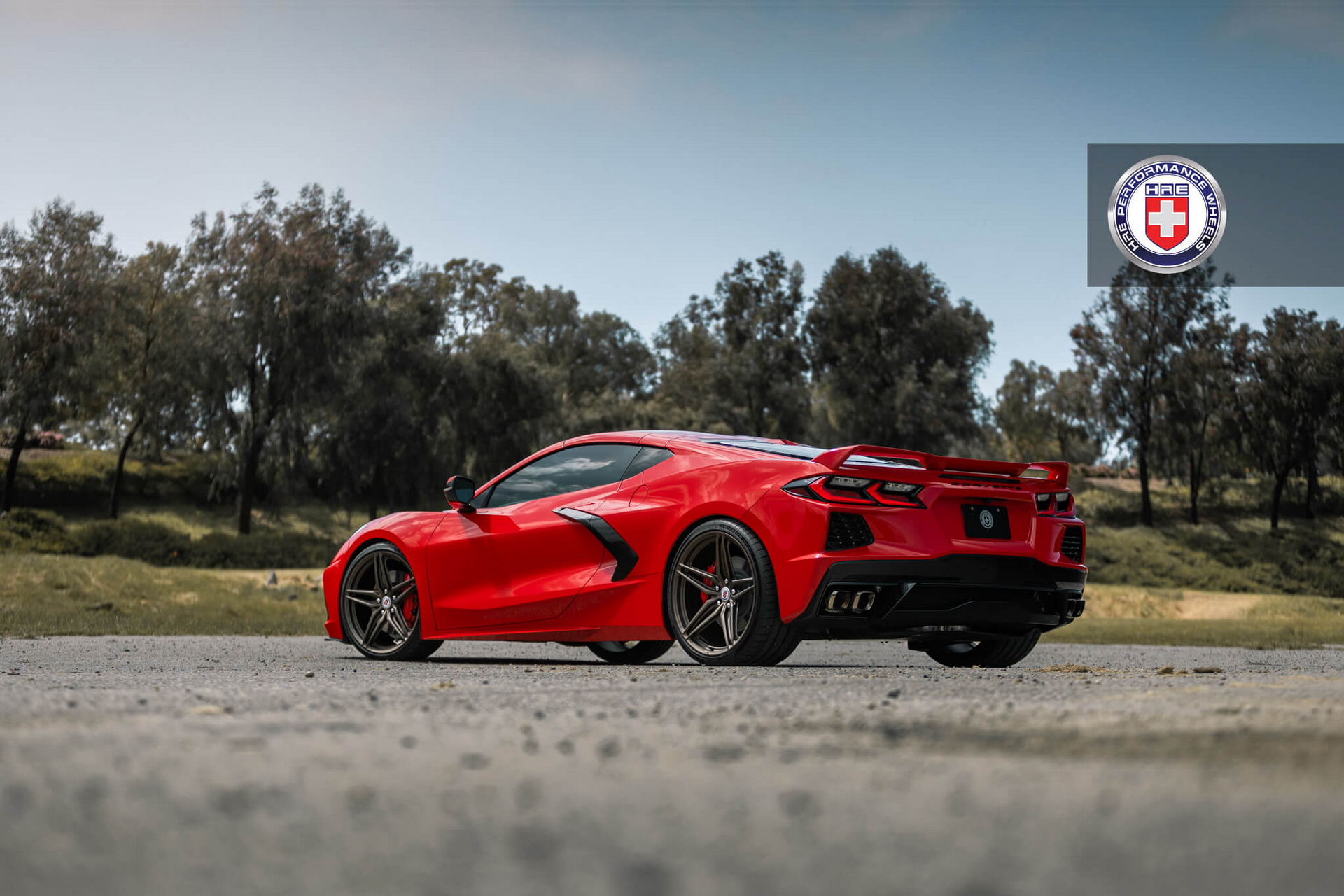 Do These Satin Bronze Wheels Suit A Torch Red C8 Corvette?