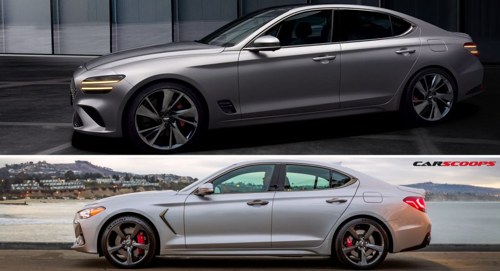  Does The Facelifted 2022 Genesis G70 Look Better Than Its Predecessor?