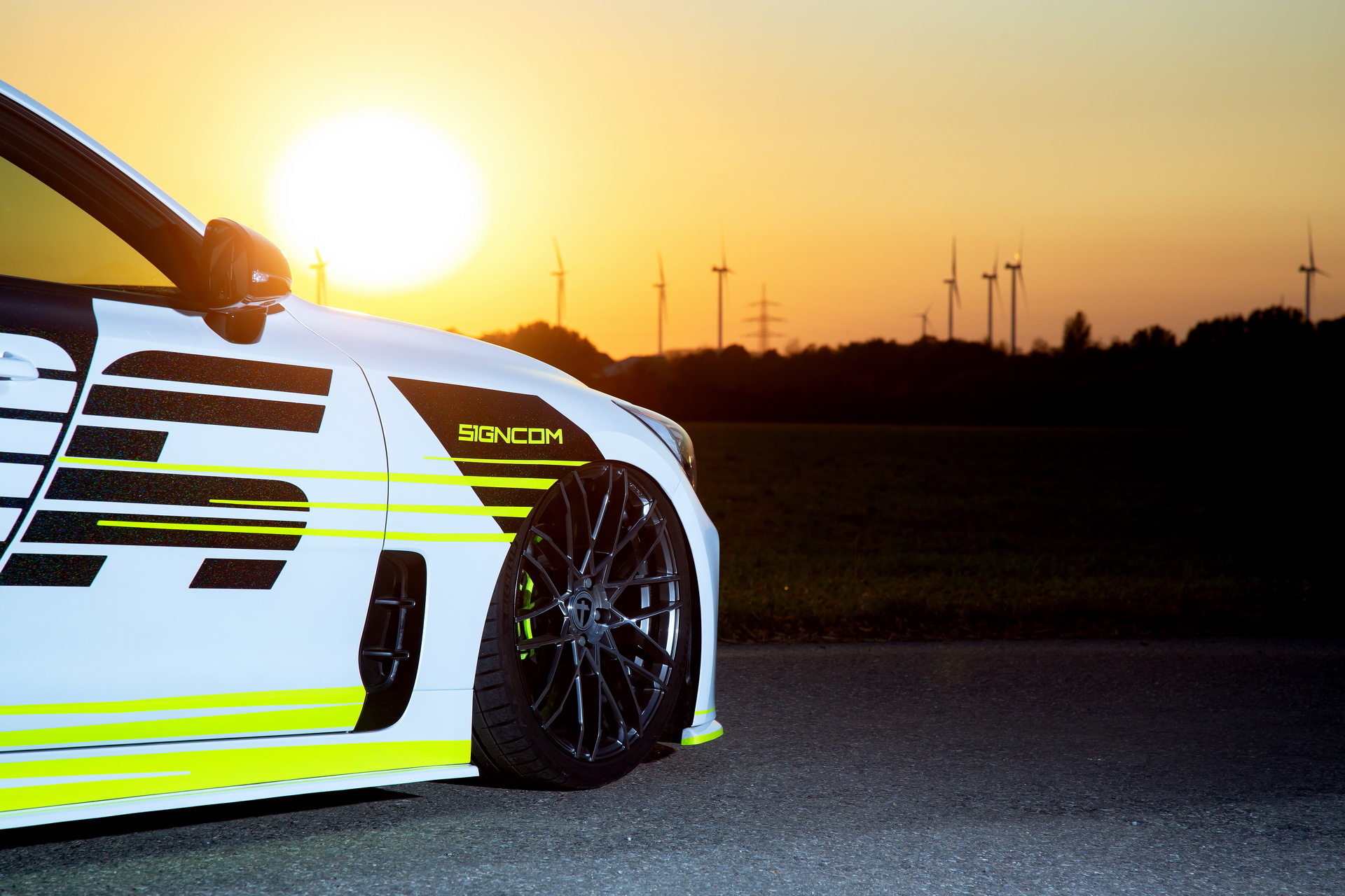 Meet The StingAir: An Asphalt-Hugging, Diesel-Powered Tuned Kia Stinger