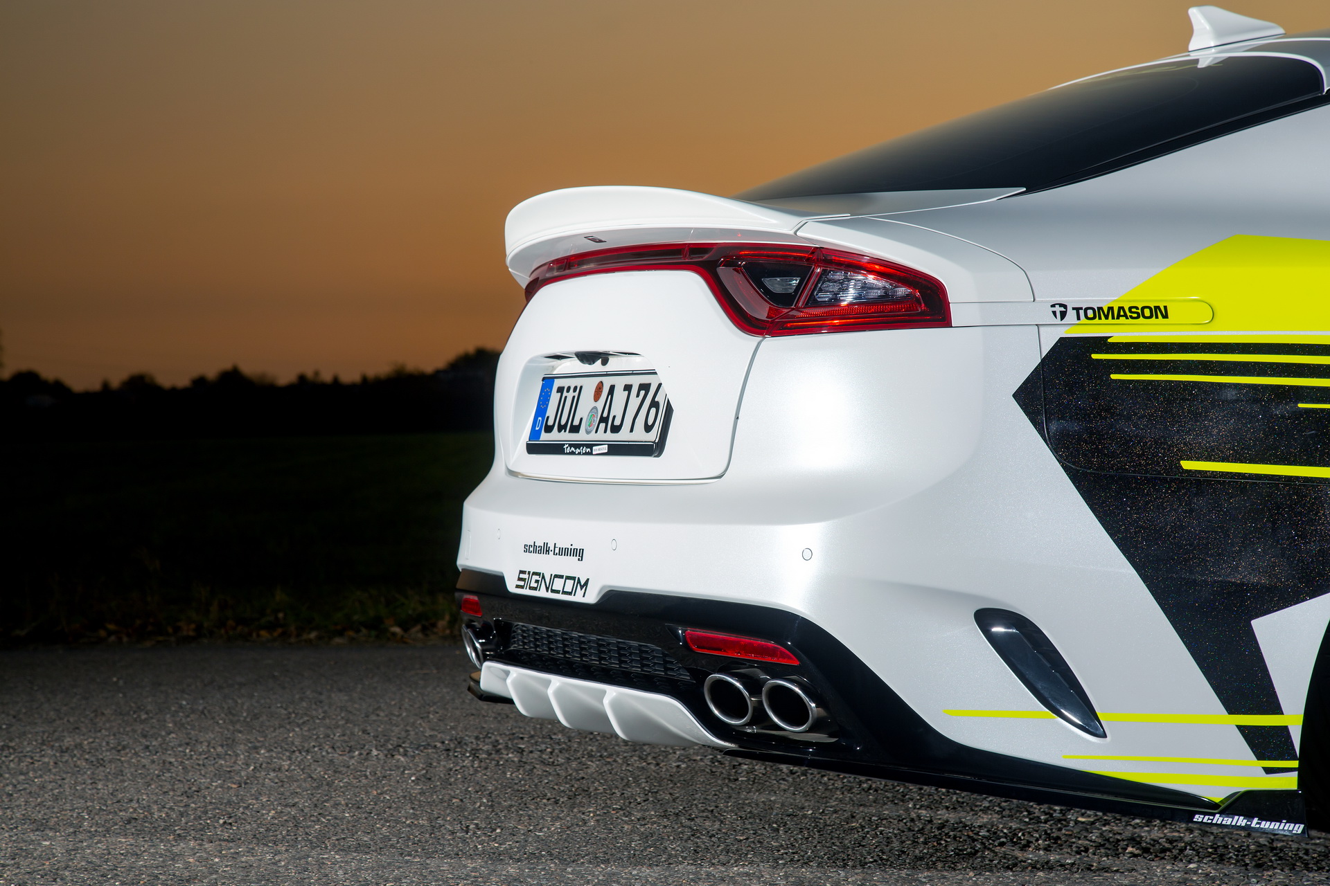 Meet The StingAir: An Asphalt-Hugging, Diesel-Powered Tuned Kia Stinger