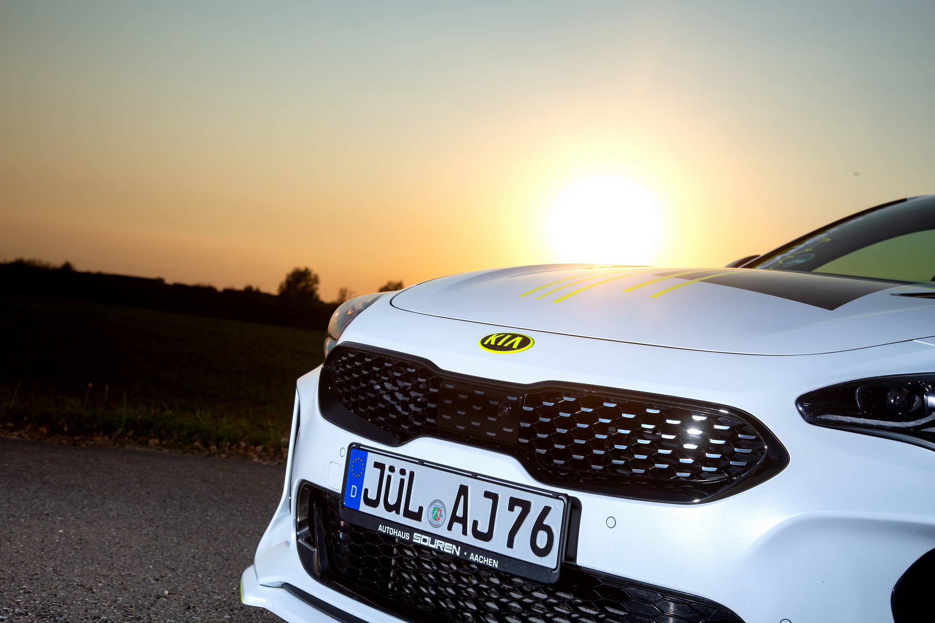 Meet The StingAir: An Asphalt-Hugging, Diesel-Powered Tuned Kia Stinger