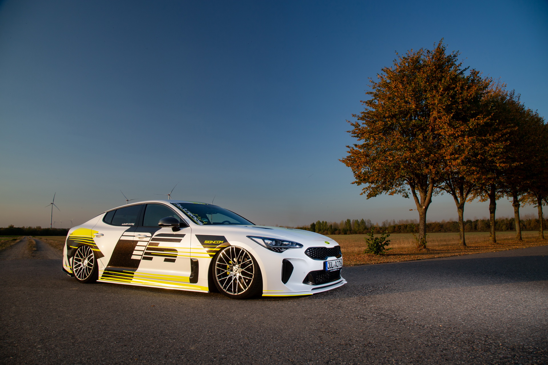 Meet The StingAir: An Asphalt-Hugging, Diesel-Powered Tuned Kia Stinger