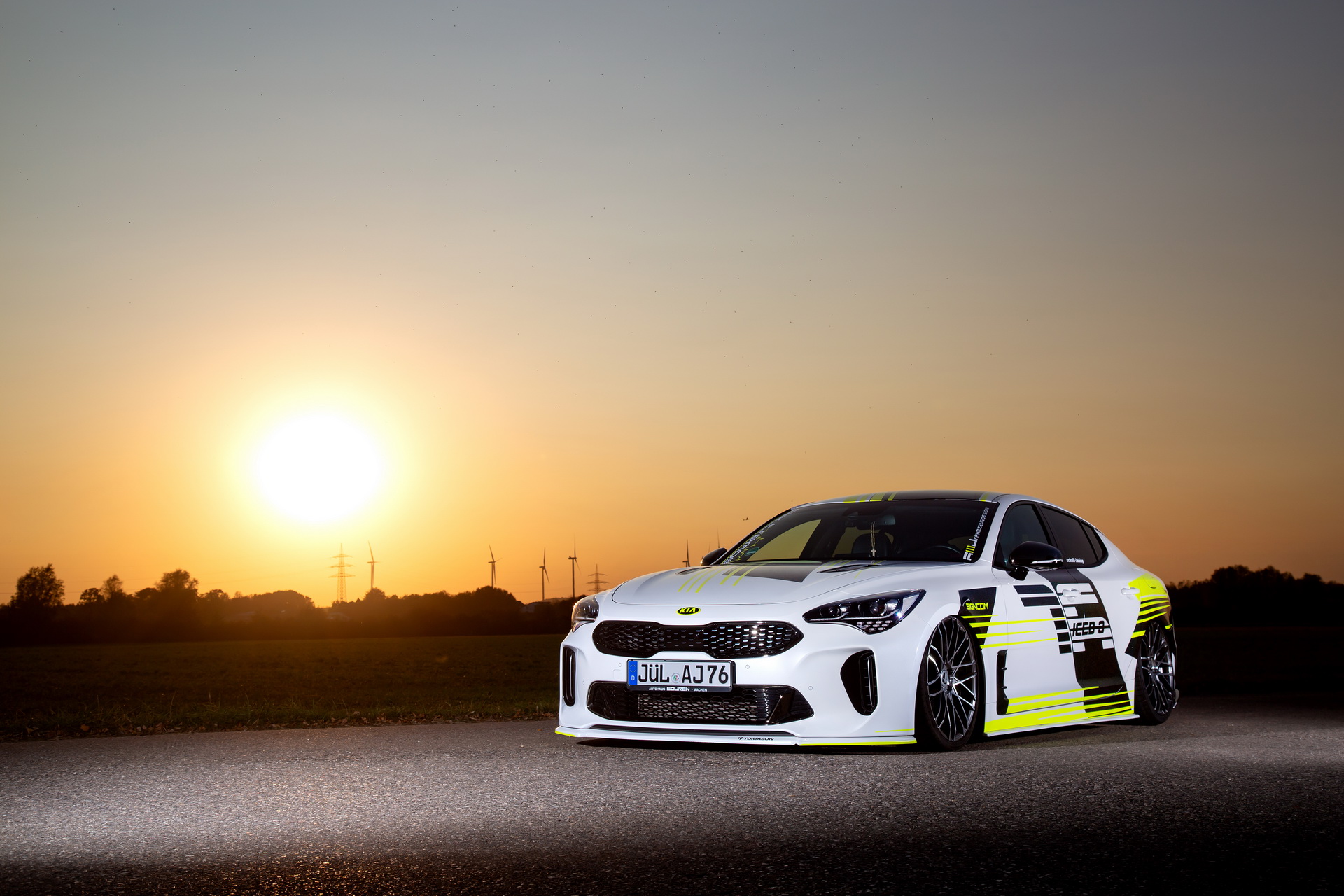 Meet The StingAir: An Asphalt-Hugging, Diesel-Powered Tuned Kia Stinger