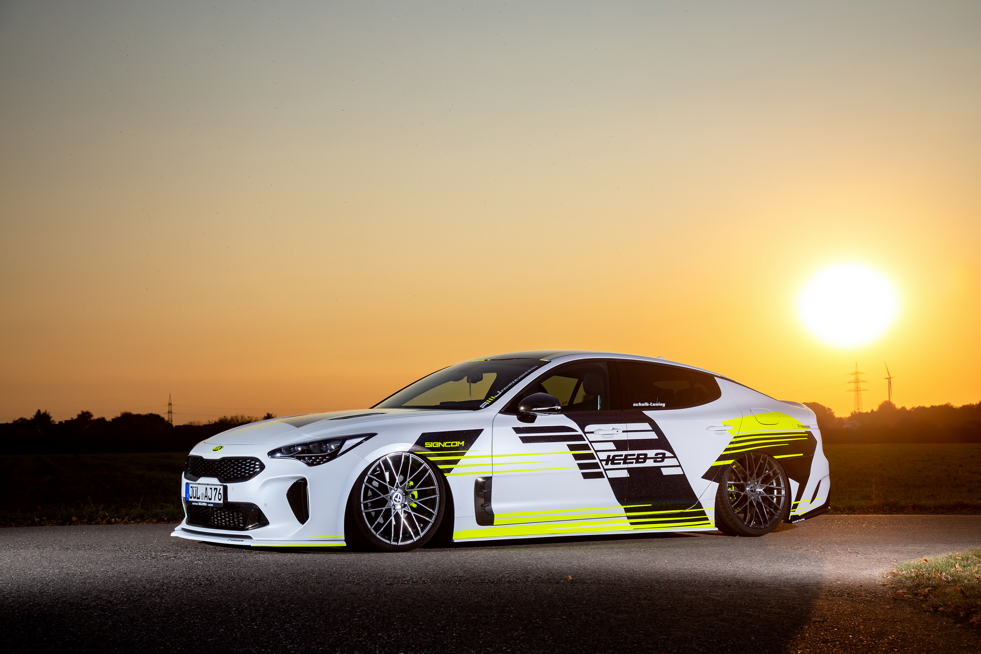 Meet The StingAir: An Asphalt-Hugging, Diesel-Powered Tuned Kia Stinger