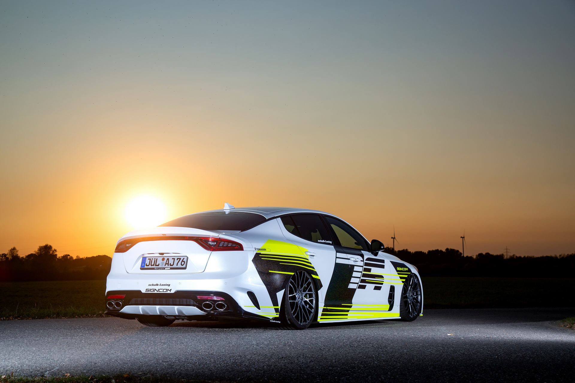 Meet The StingAir: An Asphalt-Hugging, Diesel-Powered Tuned Kia Stinger