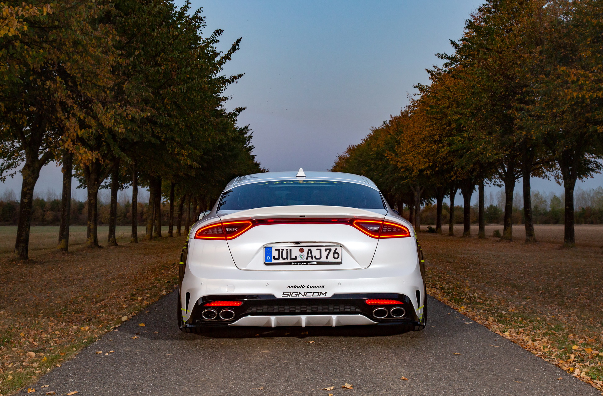 Meet The StingAir: An Asphalt-Hugging, Diesel-Powered Tuned Kia Stinger