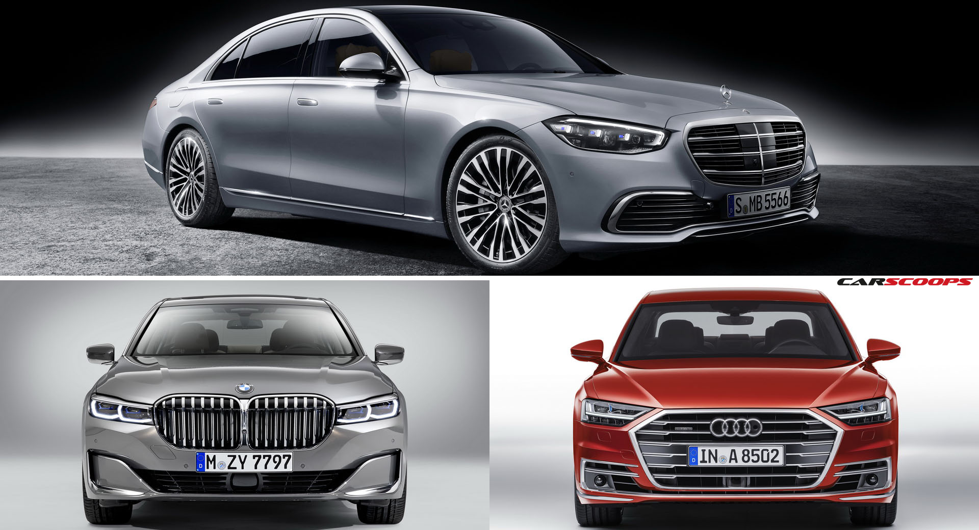 21 Mercedes S Class Vs Bmw 7 Series Vs Audi A8 Which German Flagship Saloon Gets Your Vote Carscoops