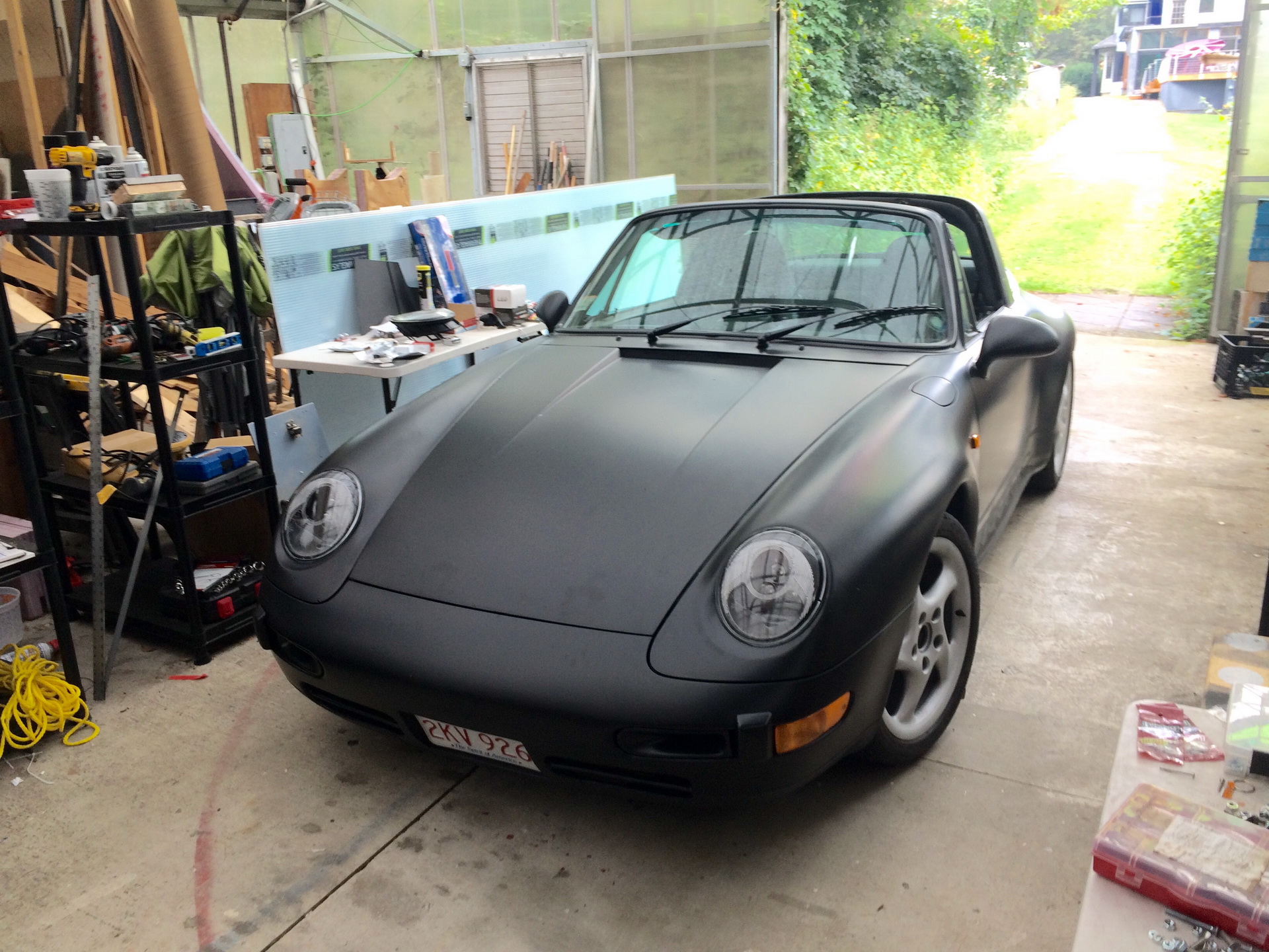 Purists, Looks Away: Electric Porsche 911 Combines 1975 Targa Frame With 993 Carrera Body