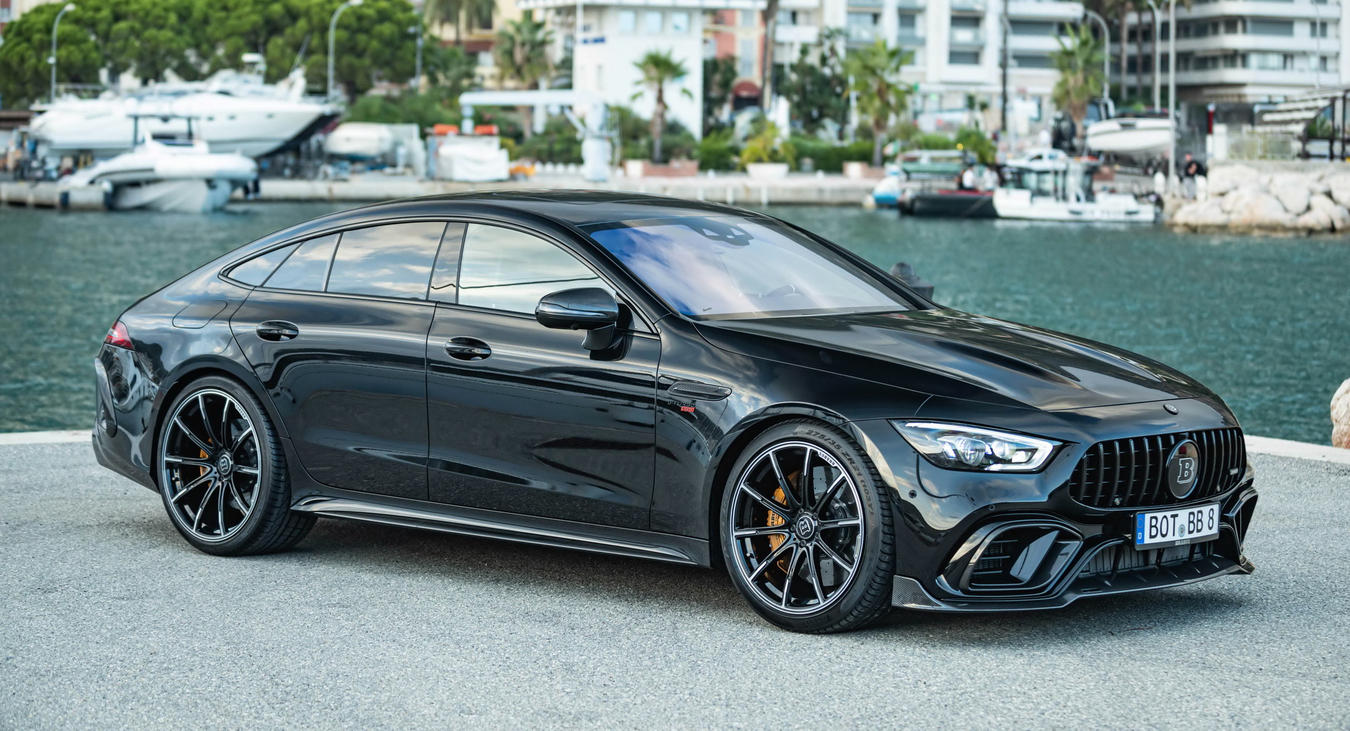 Is The Brabus 800 Mercedes Amg Gt 63 S The Most Badass 4 Door On The Market Carscoops