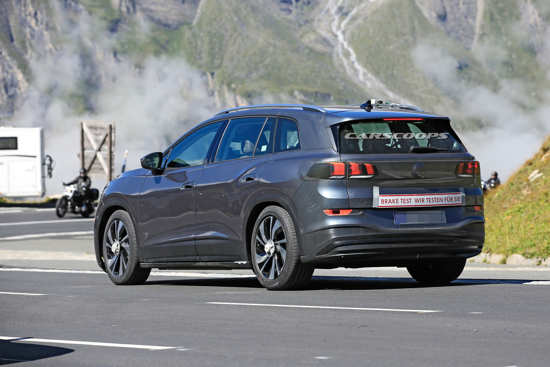 VW ID.6 Electric SUV Makes Spy Debut Dressed As A Peugeot