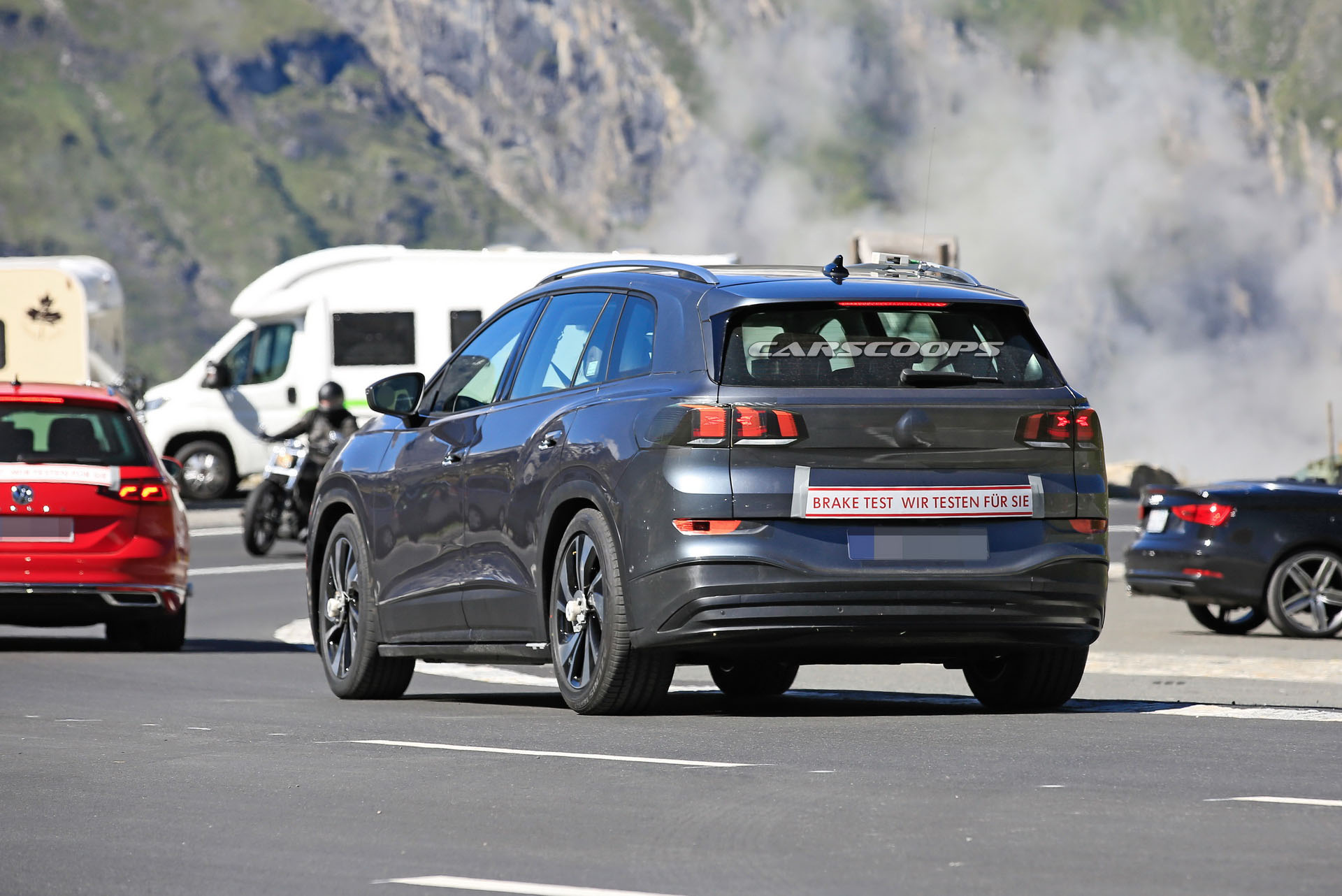 VW ID.6 Electric SUV Makes Spy Debut Dressed As A Peugeot