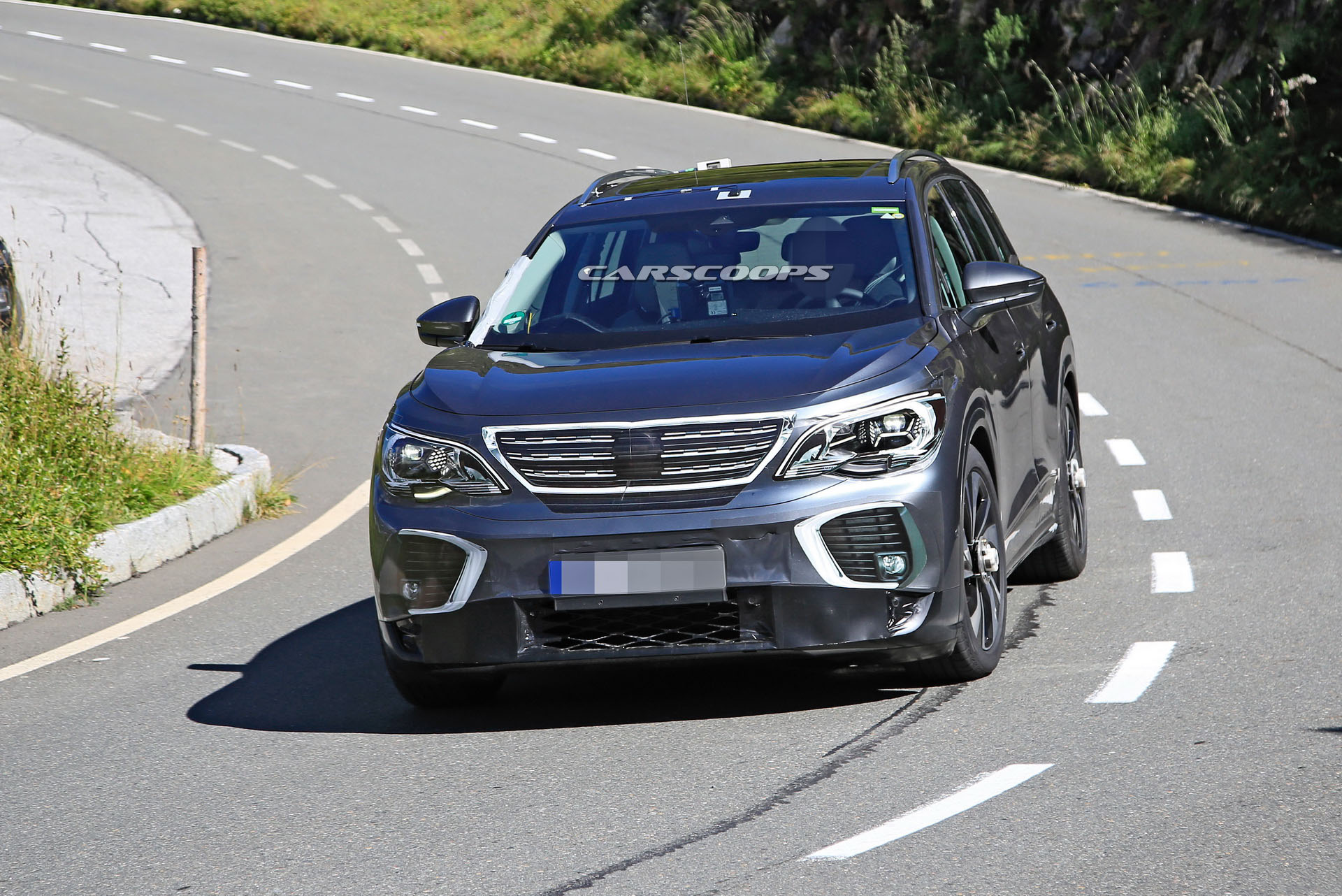 VW ID.6 Electric SUV Makes Spy Debut Dressed As A Peugeot