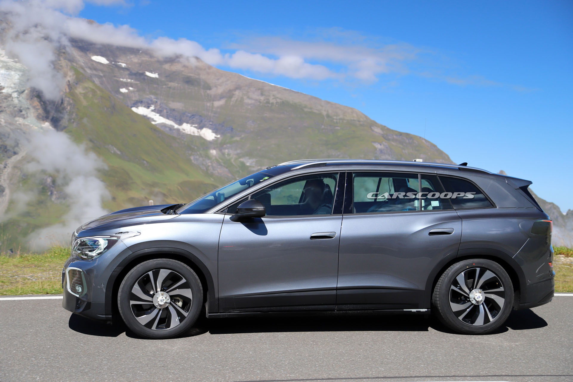 VW ID.6 Electric SUV Makes Spy Debut Dressed As A Peugeot