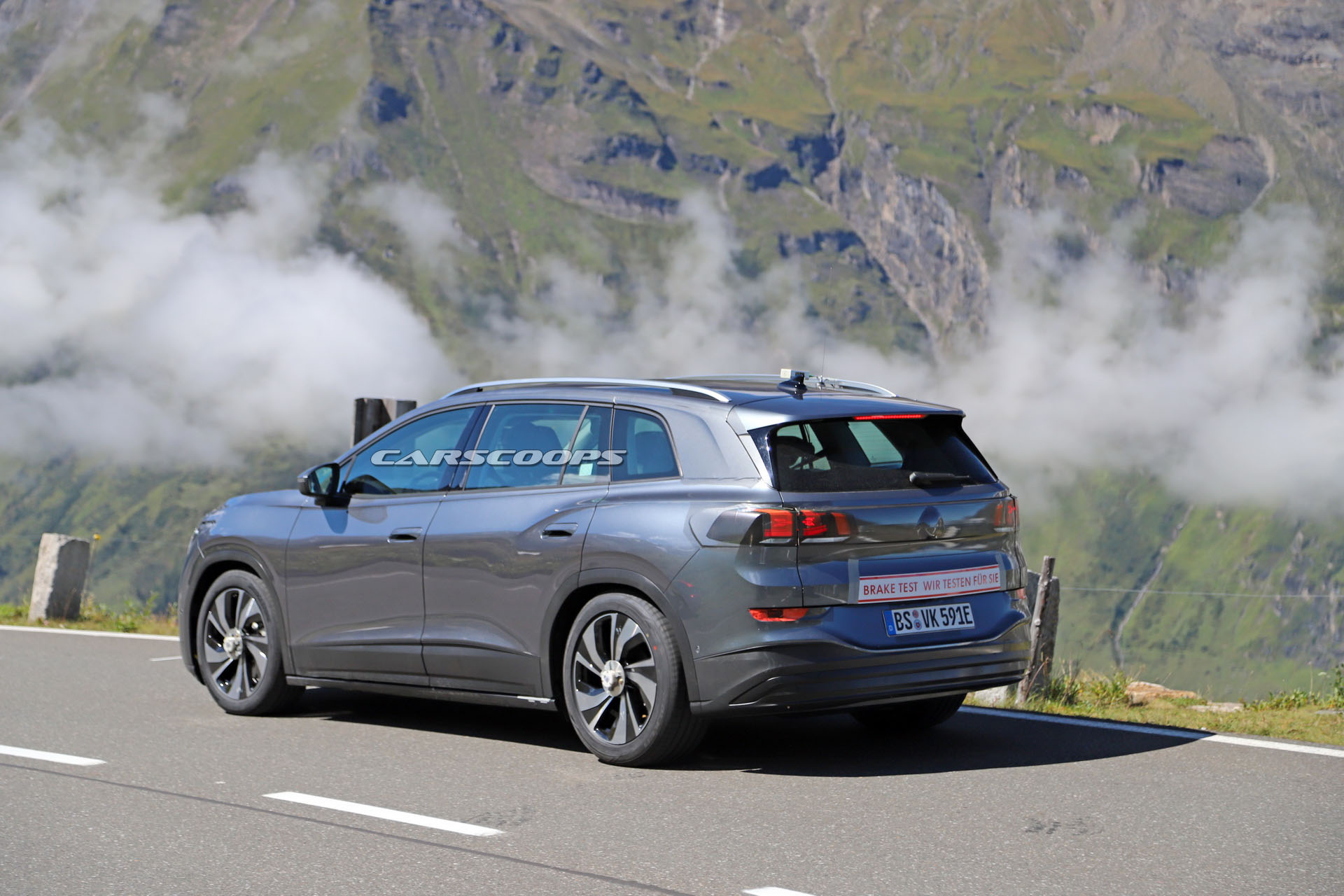 VW ID.6 Electric SUV Makes Spy Debut Dressed As A Peugeot