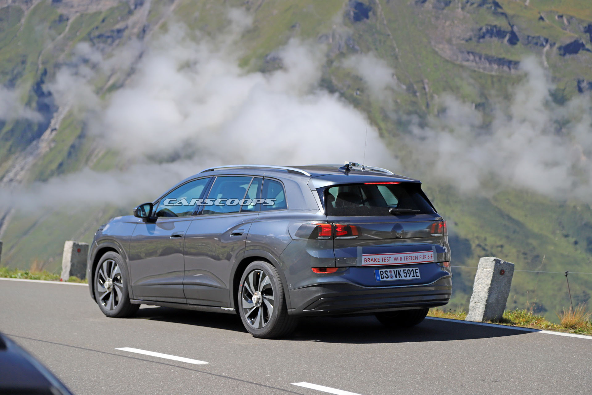 VW ID.6 Electric SUV Makes Spy Debut Dressed As A Peugeot