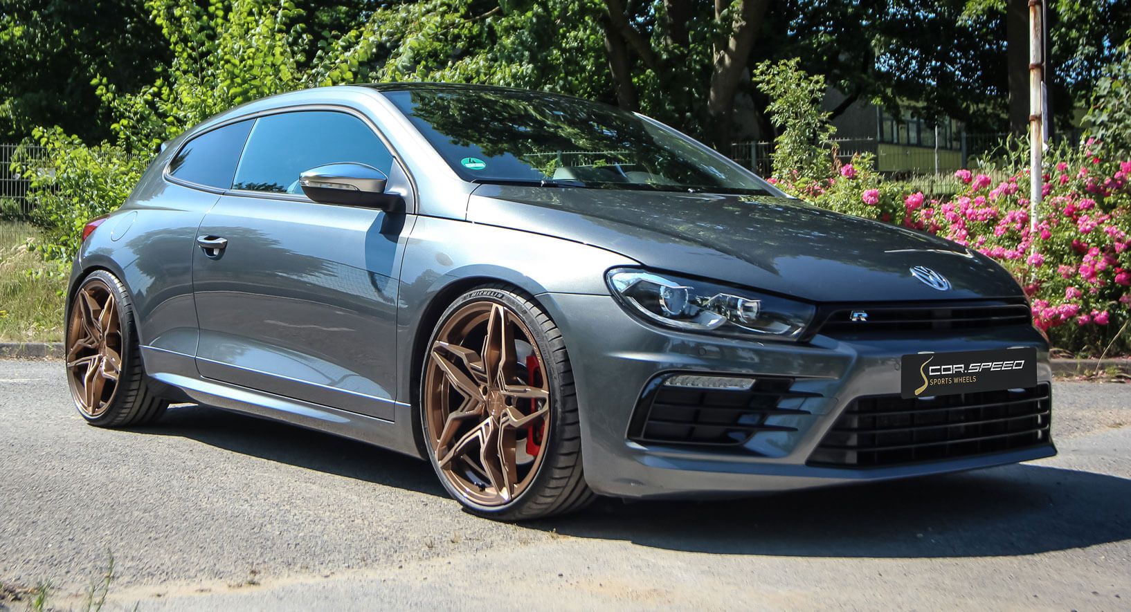 Volkswagen Scirocco R Heads To Cor.Speed, Emerges With Wilder Stance