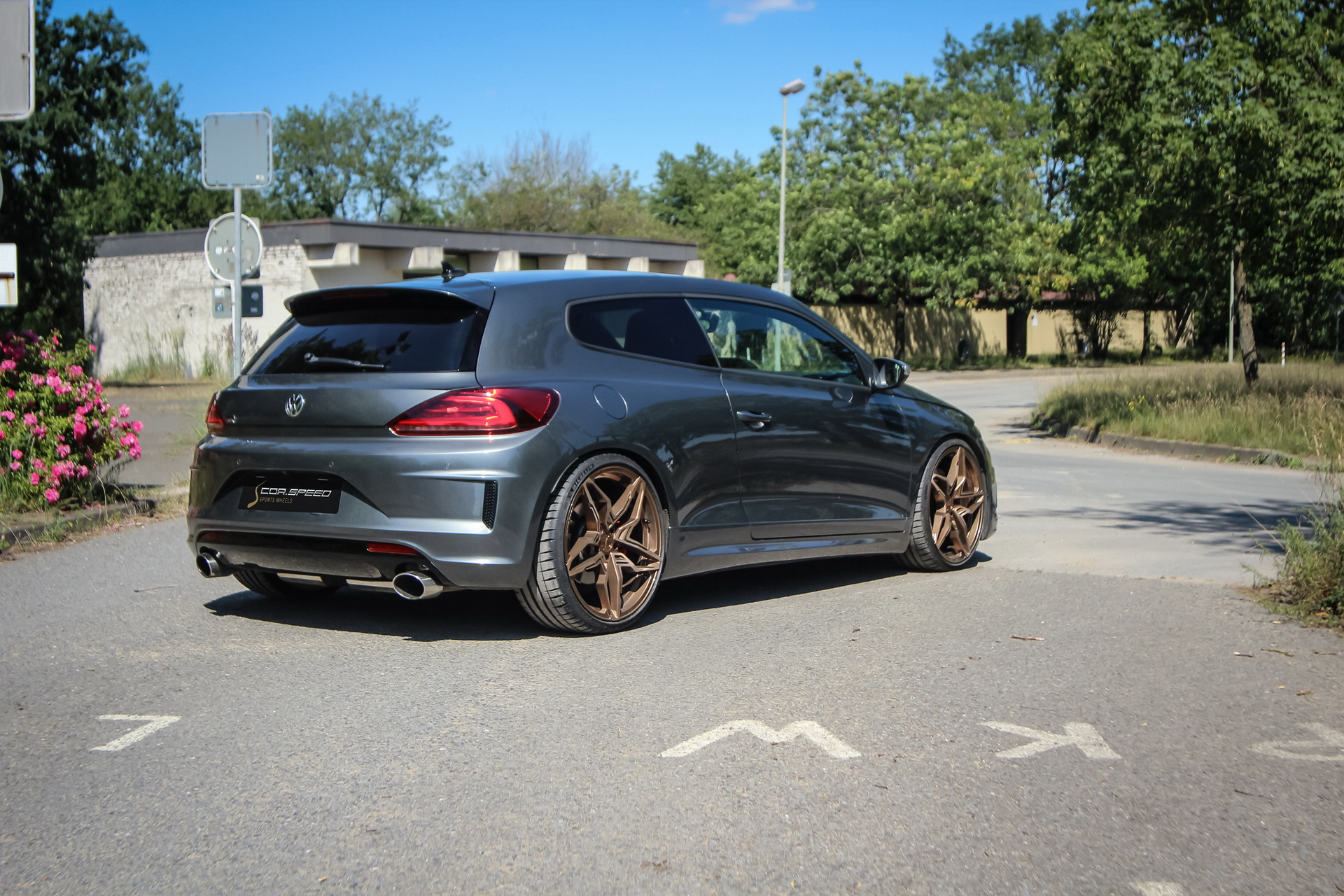 Volkswagen Scirocco R Heads To Cor.Speed, Emerges With Wilder Stance