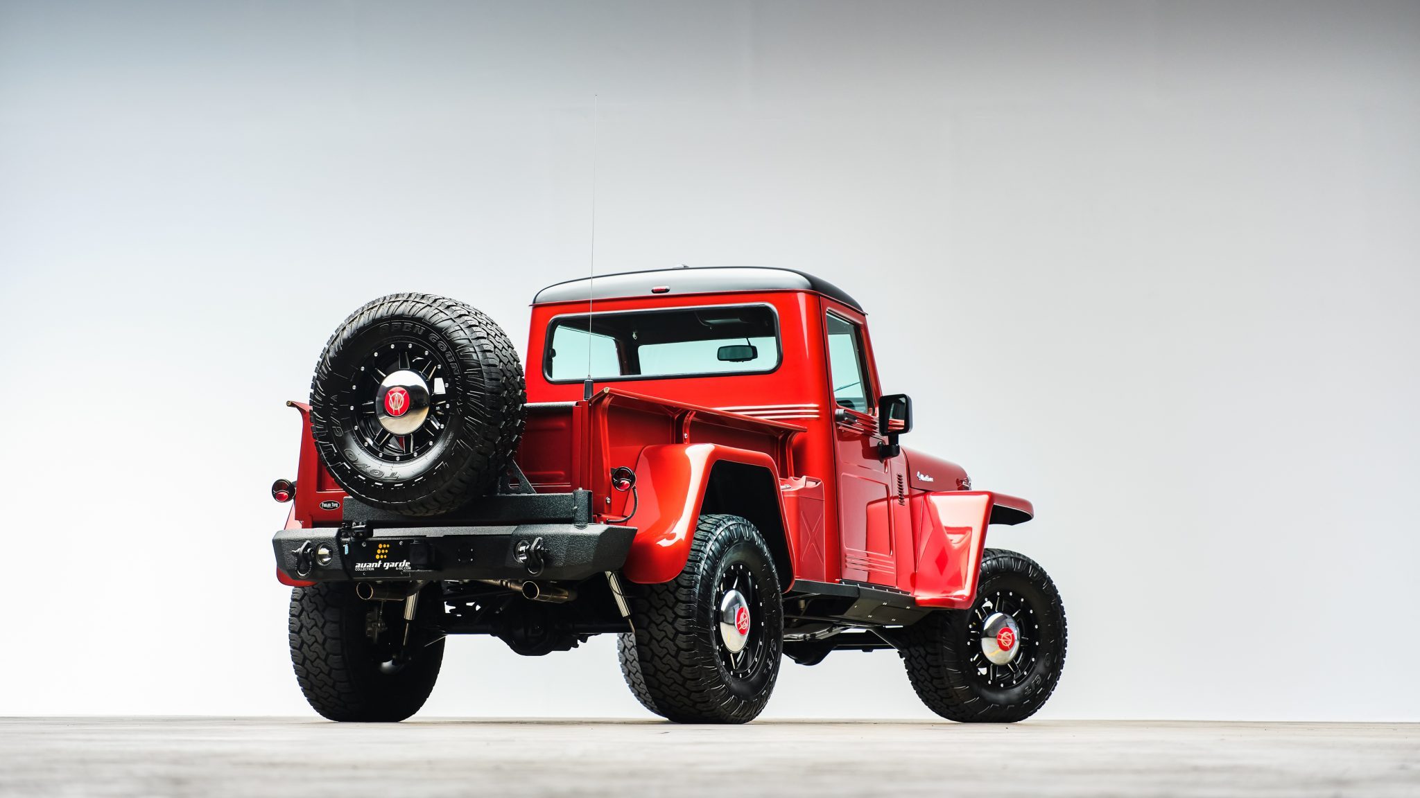 This 1955 Willys Pickup Has The Chassis And Drivetrain Of A 2014 Wrangler