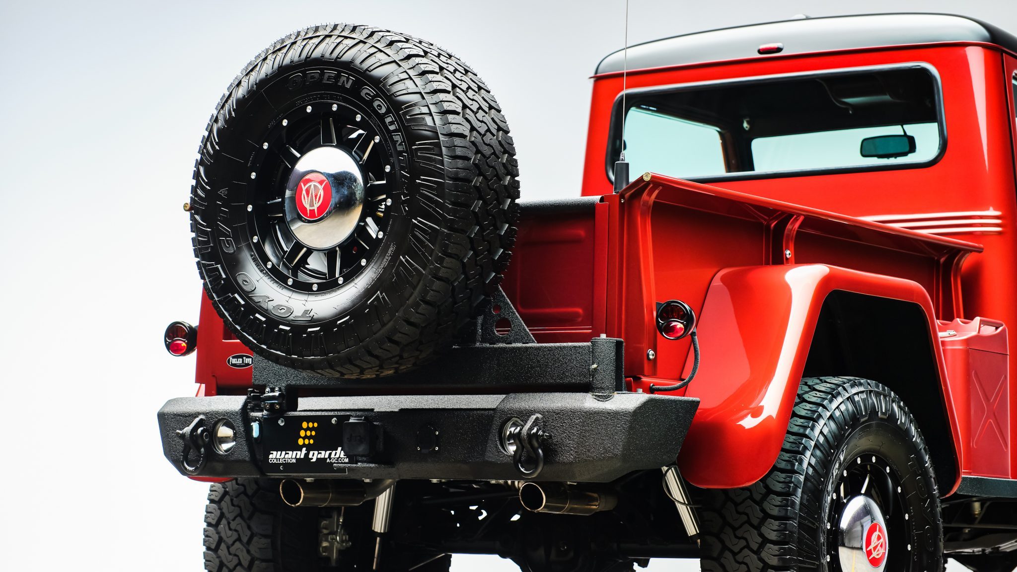 This 1955 Willys Pickup Has The Chassis And Drivetrain Of A 2014 Wrangler