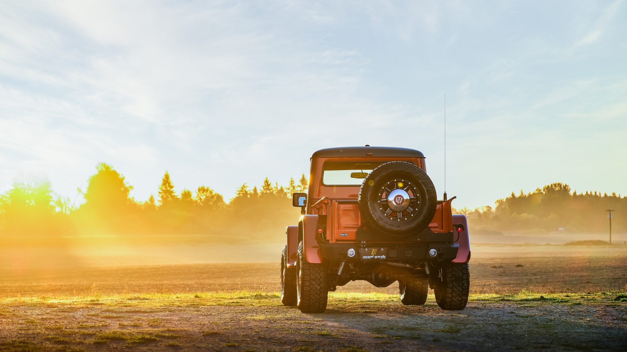 This 1955 Willys Pickup Has The Chassis And Drivetrain Of A 2014 Wrangler
