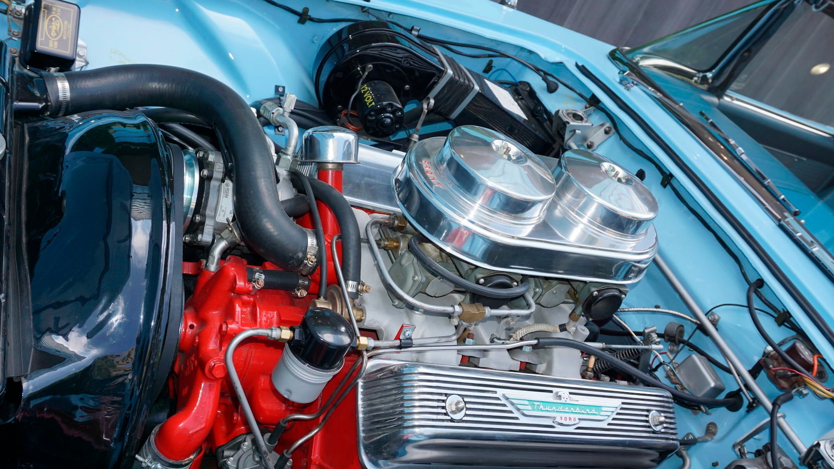 This Beautiful 1957 Ford Thunderbird Features A Rare Manual Gearbox