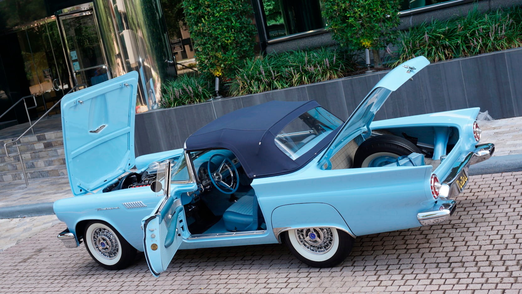 This Beautiful 1957 Ford Thunderbird Features A Rare Manual Gearbox