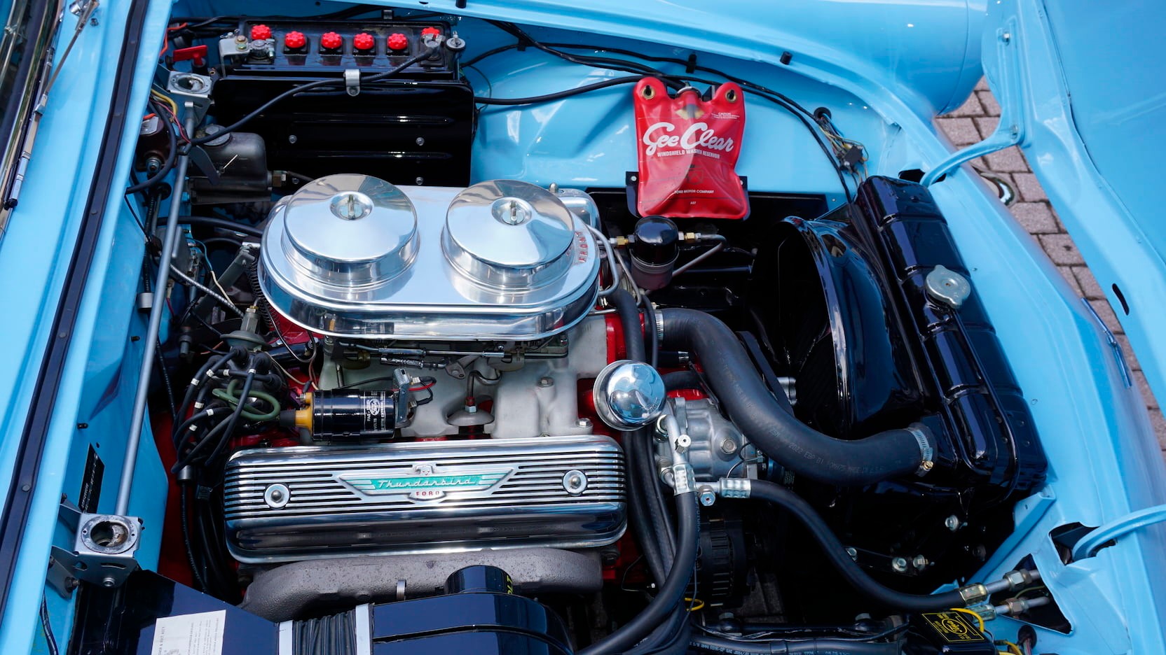 This Beautiful 1957 Ford Thunderbird Features A Rare Manual Gearbox