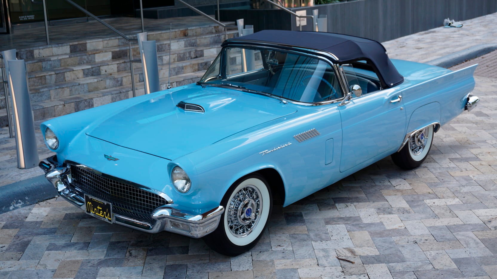 This Beautiful 1957 Ford Thunderbird Features A Rare Manual Gearbox