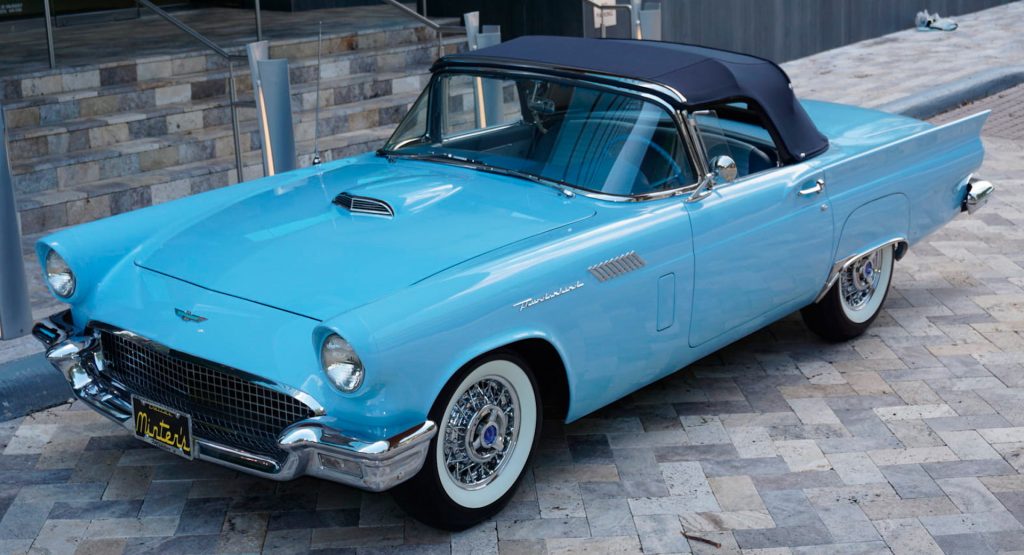 This Beautiful 1957 Ford Thunderbird Features A Rare Manual Gearbox