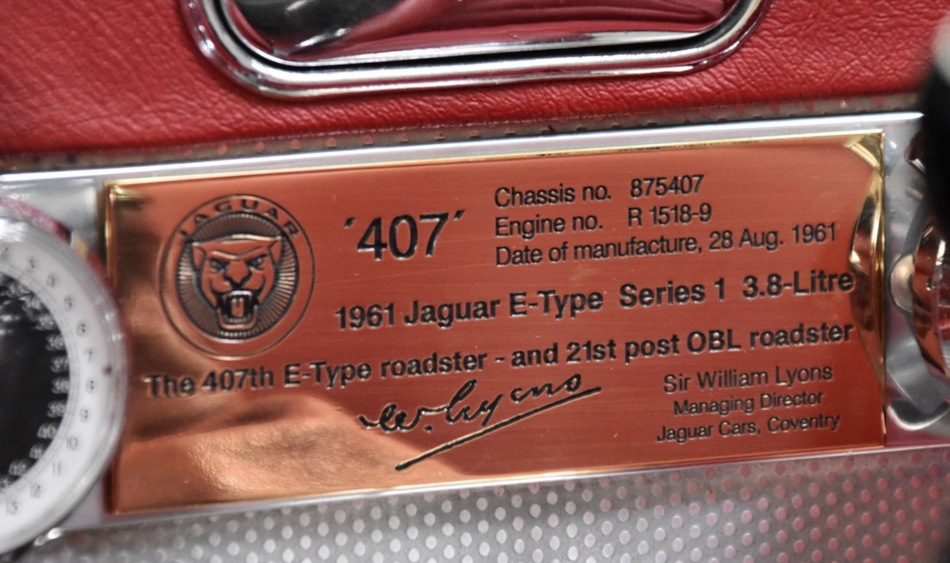 1961 Jaguar E-Type Series 1 Is A Timeless Piece Of Automotive Excellence