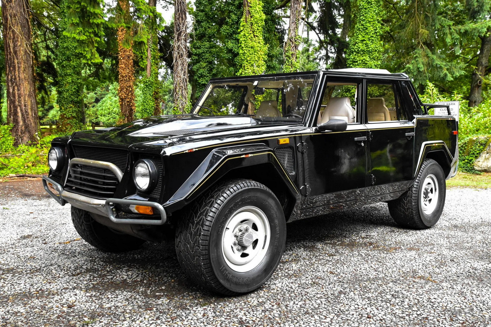 Low Mileage 1989 Lamborghini LM002 Seeks Wealthy New Owner