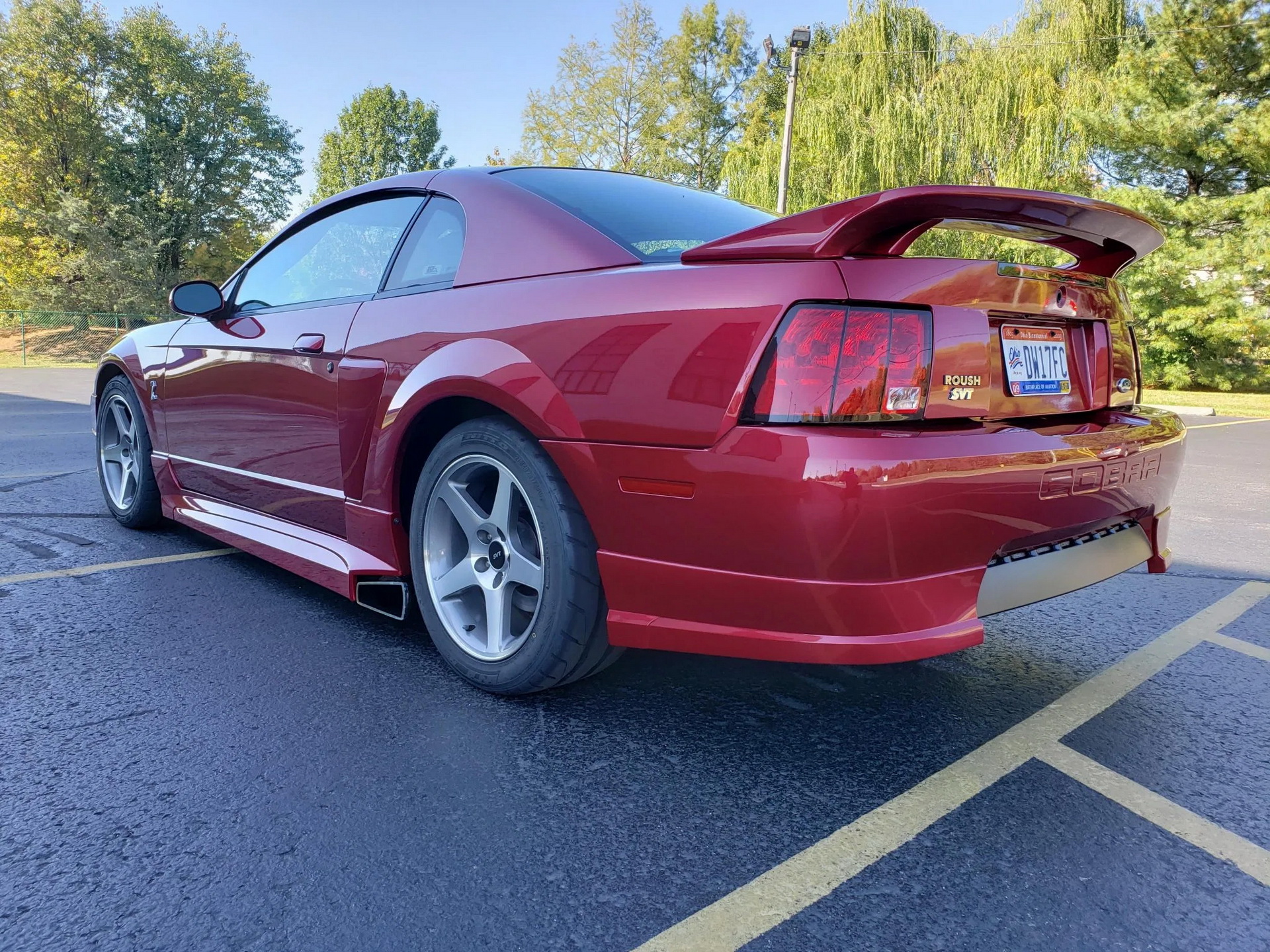 Would You Be Tempted By A Low-Mileage, Roush-Tuned 2003 Ford Mustang SVT Cobra?
