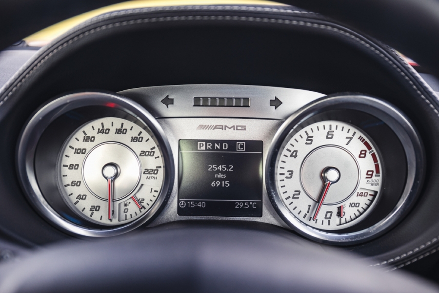 Low-Mileage Mercedes-Benz SLS AMG Looks Like It’s Ready To Fly