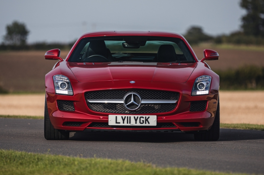 Low-Mileage Mercedes-Benz SLS AMG Looks Like It’s Ready To Fly