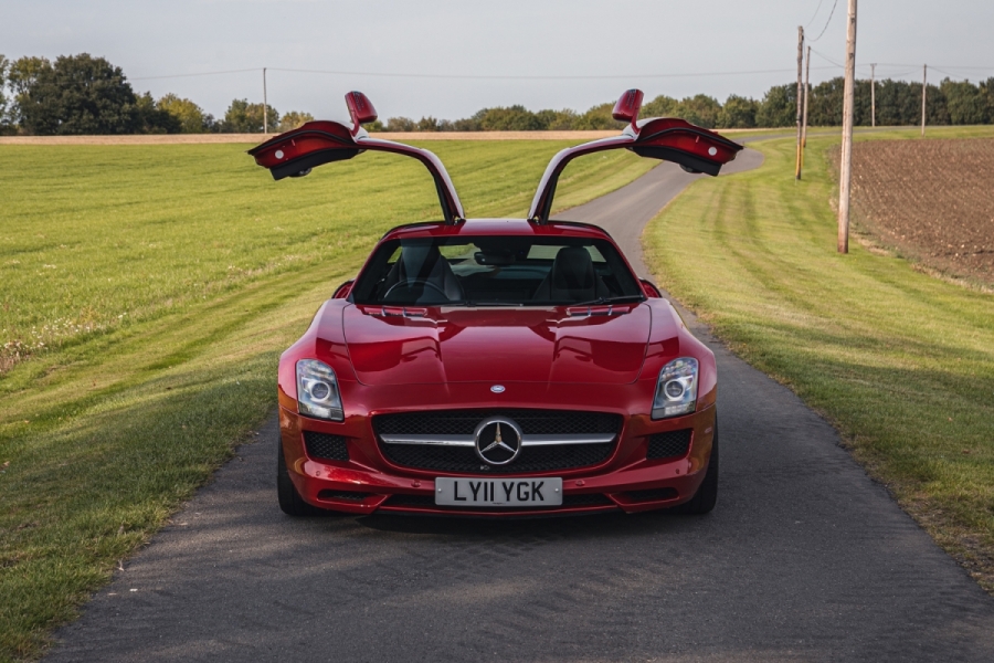 Low-Mileage Mercedes-Benz SLS AMG Looks Like It’s Ready To Fly